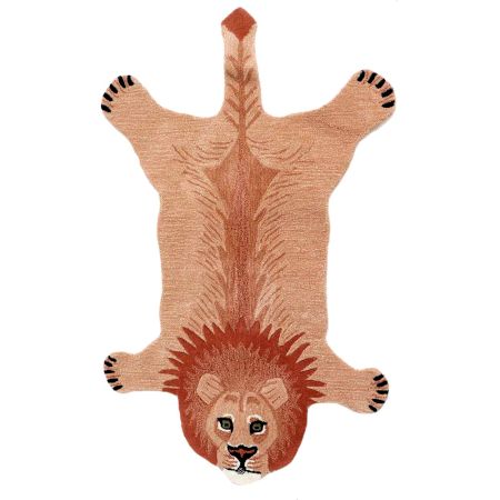 Rug Hand Tufted Pinky Lion Large Rug